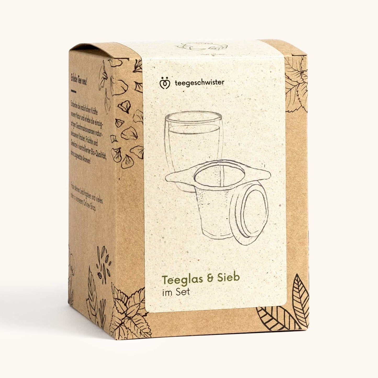 Teeglas-Sieb-Set