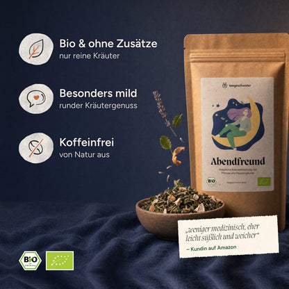 Abendfreund – Bio Abendtee mit Melisse von teegeschwister, Ansicht 3