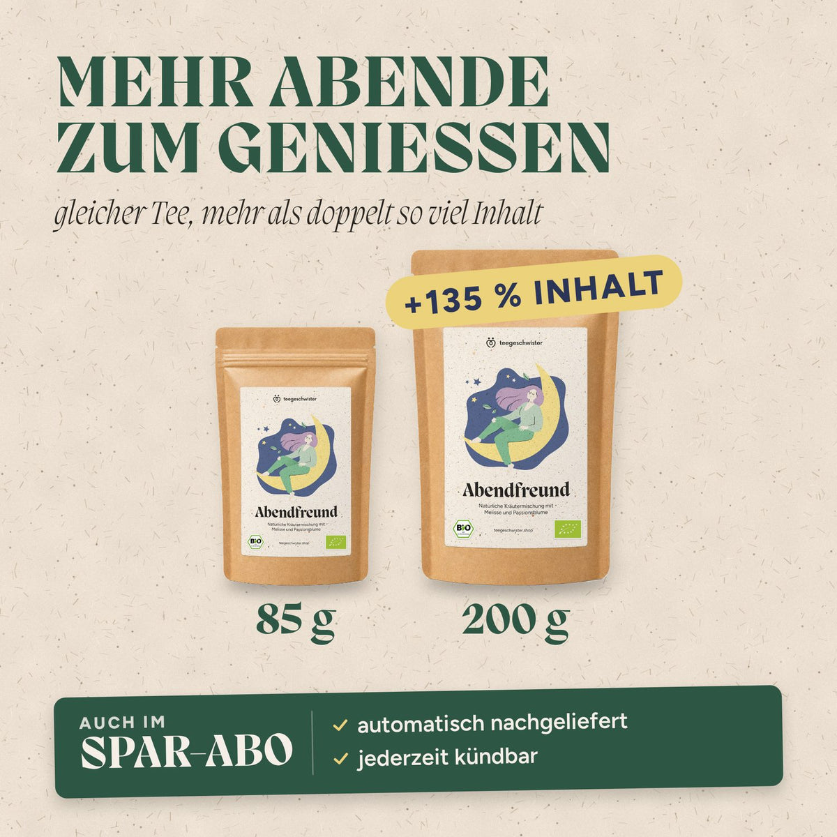 Abendfreund – Bio Abendtee mit Melisse von teegeschwister, Ansicht 5
