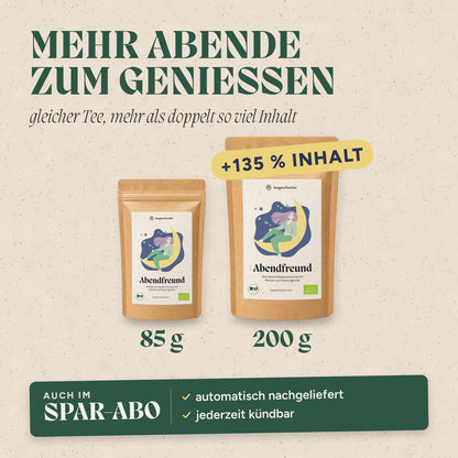 Abendfreund – Bio Abendtee mit Melisse von teegeschwister, Ansicht 5