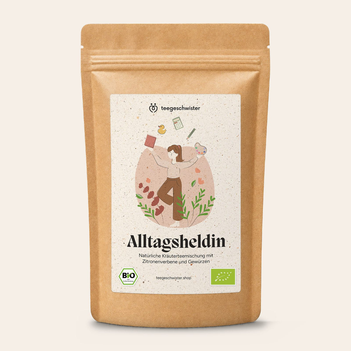 Alltagsheldin – Doypack von teegeschwister
