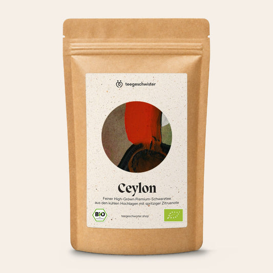 Ceylon High Grow OP – Doypack von teegeschwister