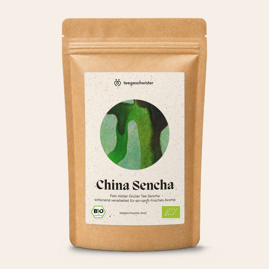 China Sencha Zhejiang – Doypack von teegeschwister