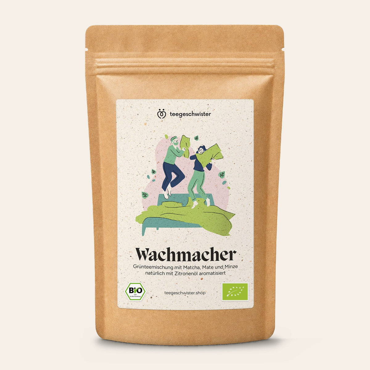Wachmacher – Doypack von teegeschwister