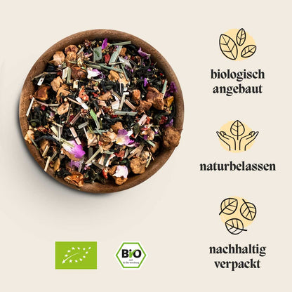 bio tee mischung als geschenk für die schwester